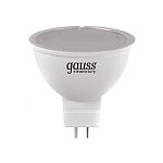 Лампа светодиодная 3.5W/MR16 2700K 220V Gauss (13514)