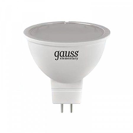 Лампа светодиодная 3.5W/MR16 2700K 220V Gauss (13514)