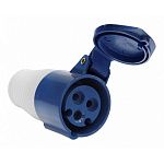 Розетка силовая ССИ-223, 2Р+РЕ, 32А, 250В, IP44, ИЭК