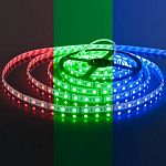 Led лента 5050 (30 Led/м., DC12V, 14,4 Вт/м., (RGB), IP33)