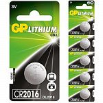 Элемент питания СR2016, 3V, GP