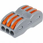 Клемма монтажная NTC-R-3х3-6-50 Navigator двойная