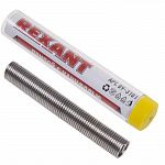 Припой в колбе d=1,0 мм ПОС-61 ( REXANT) 10 гр